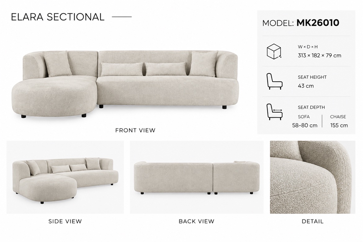 Elara Sectional MK26010