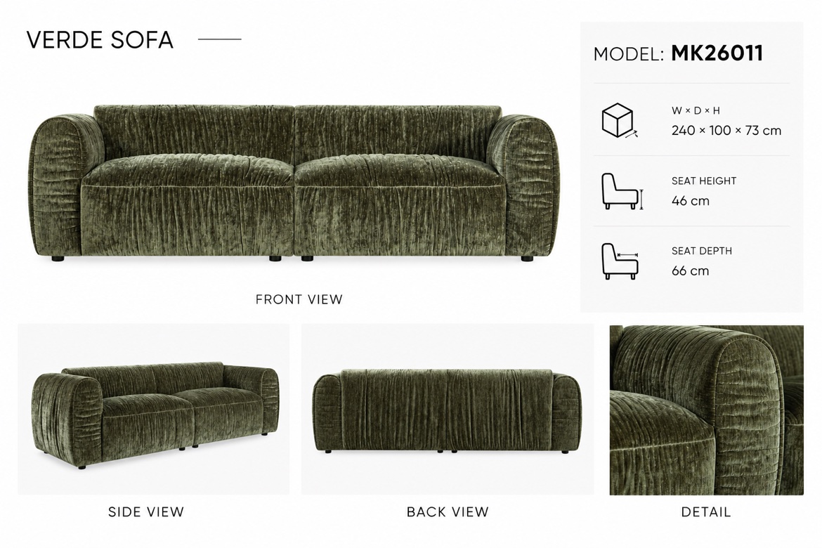 Verde Sofa MK26011